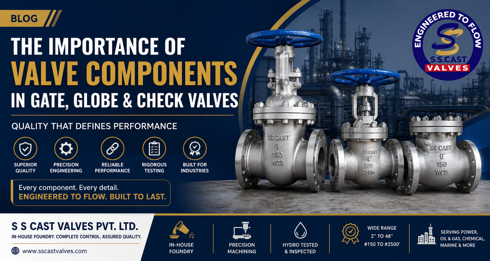S S Cast Valves Pvt Ltd Valves Components